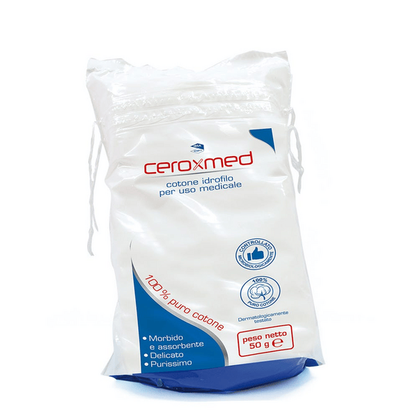 CEROXMED Cotone Idrofilo gr. 50 g idrofilo