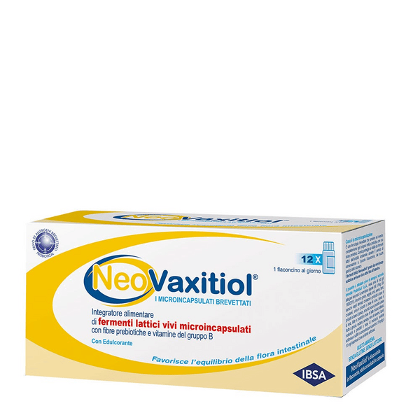 NeoVaxitiol Integratore Fermenti Lattici Vivi 12 Flaconcini