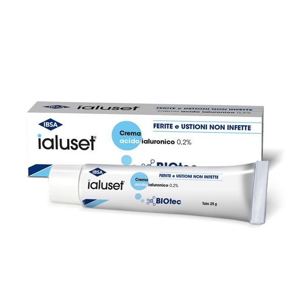 Ialuset Crema Ferite e Ustioni Non Infette Tubo 25 g