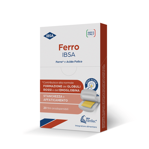 Ibsa Ferro Integratore 20 Film Orosolubili