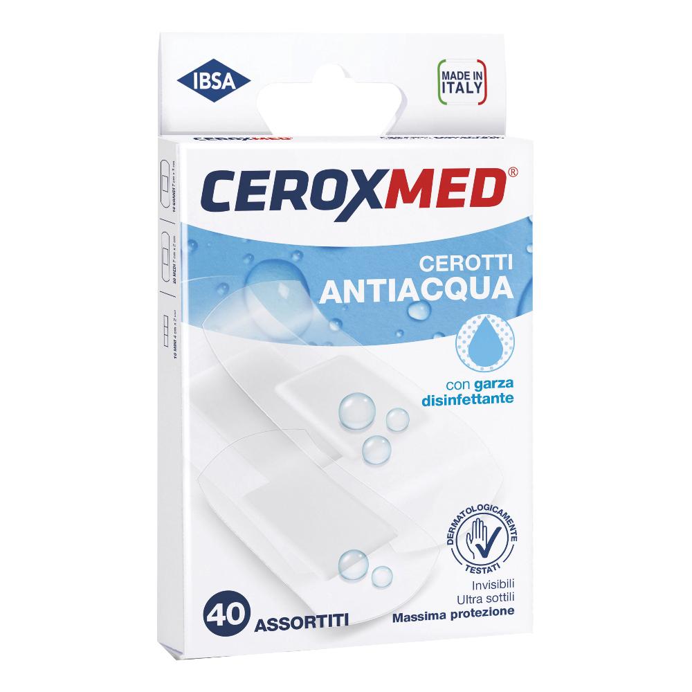 Cerotti Antiacqua Ceroxmed Assortiti 40 Pezzi