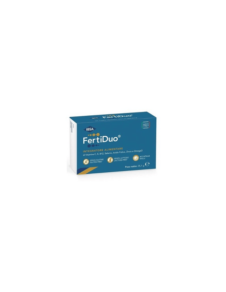 Fertiduo Integratore Per La Fertilità 60 Capsule Soft Gel — confronto prezzi