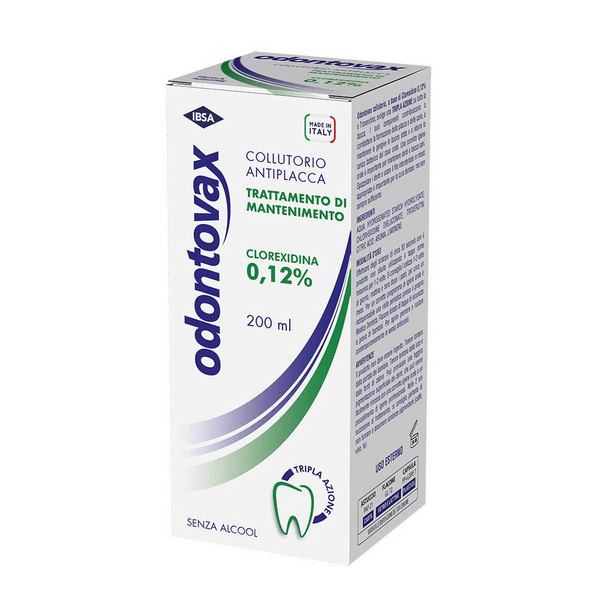 Odontovax Collutorio Clorexidina 0,12% Antiplacca 200 ml