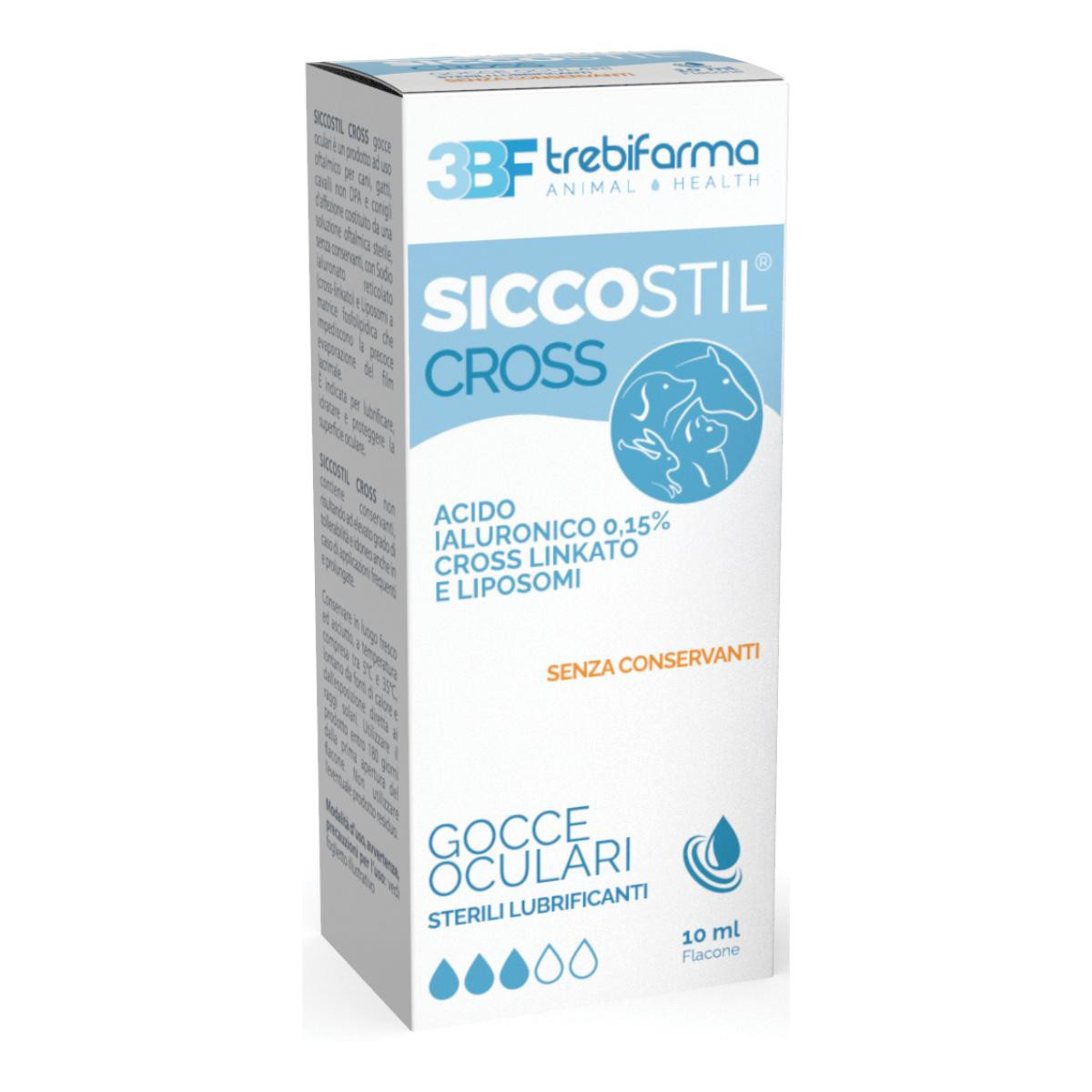 Siccostil cross gocce oculari 10 ml