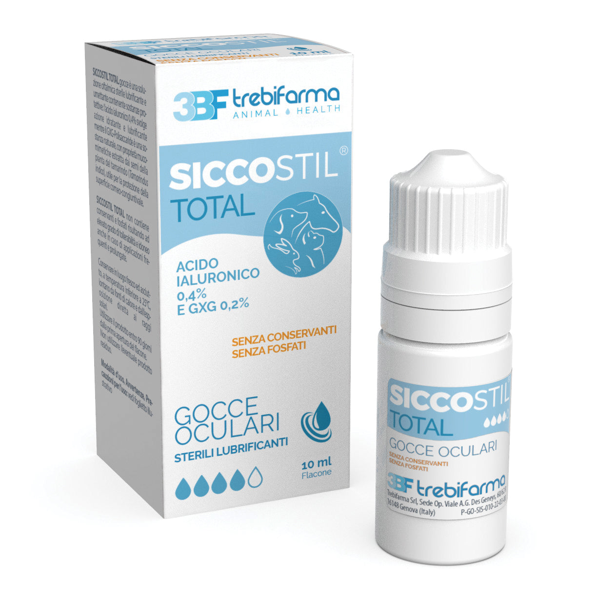 Siccostil total gocce oculari 10 ml