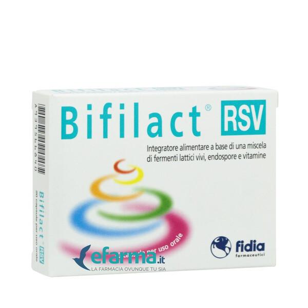 Bifilact RSV Integratore Fermenti Lattici Vivi 30 Capsule