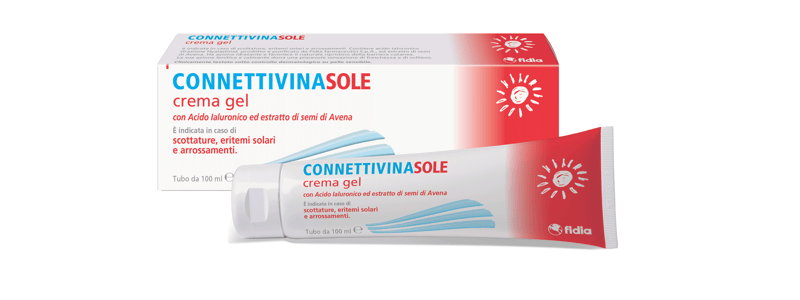 Connettivina Sole Crema Gel Lenitiva Calmante 100 g