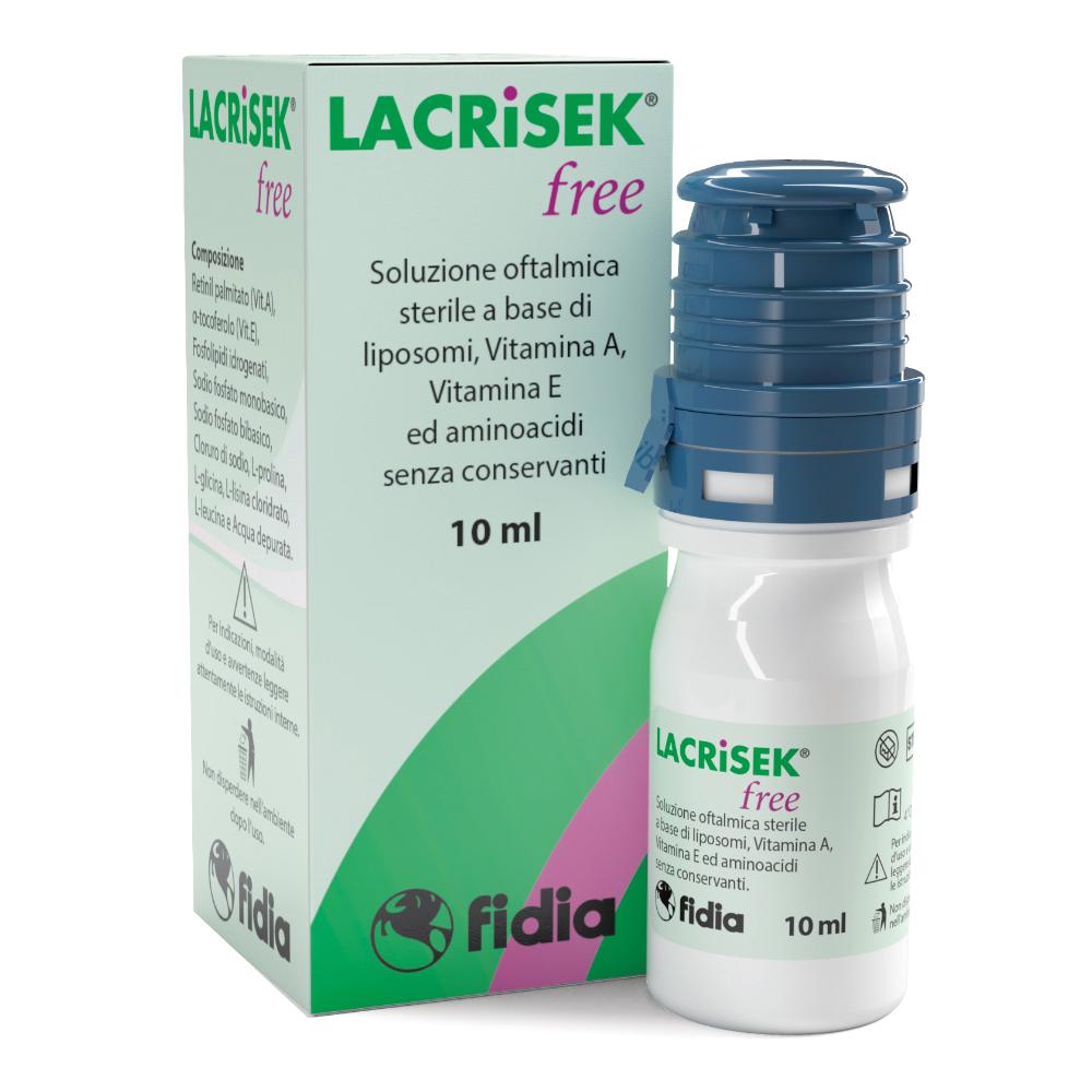 Lacrisek Free Collirio Soluzione Oftalmica Sterile 10 ml