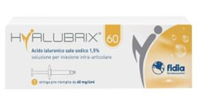 Hyalone 60 mg/4 ml Siringa Preriempita Acido Ialuronico Intra-Articolare