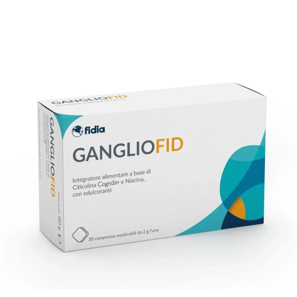 GanglioFid Integratore per la Funzionalità Neuronale 30 Compresse matiscabili