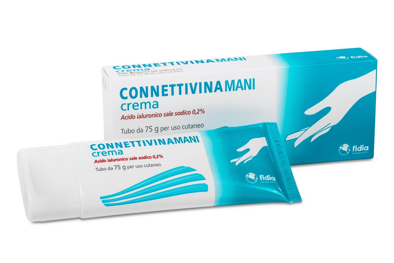 Connettivina Mani Crema Con Acido Ialuronico 75 ml