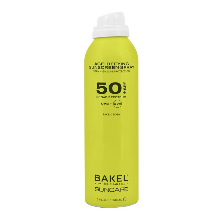 Bakel Solare Spray Viso E Corpo Spf50+ per Tutti i Tipi di Pelle 150 ml