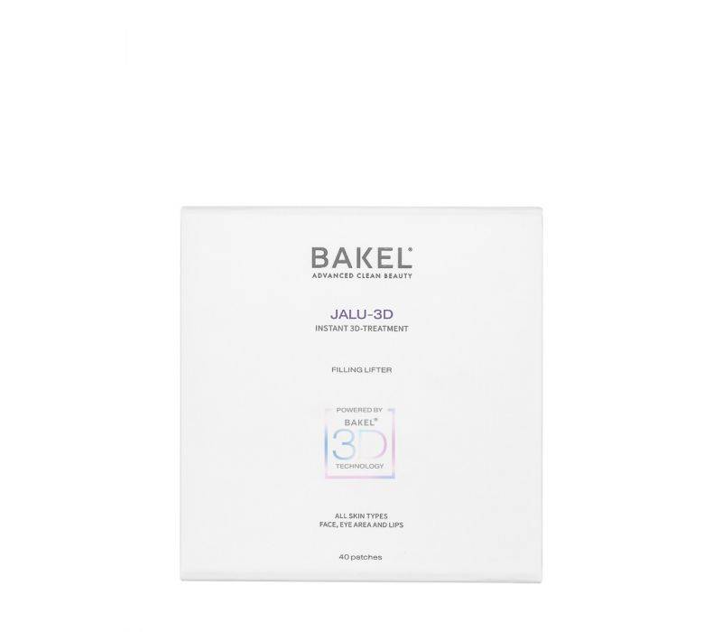 Bakel Jalu-3D Trattamento Lifting 3D Istantaneo Viso, Contorno Occhi, Labbra 40 Patches