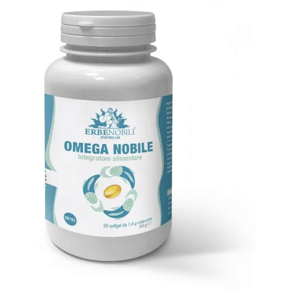 Omega Nobile Integratore Omega 3 60 Softgel
