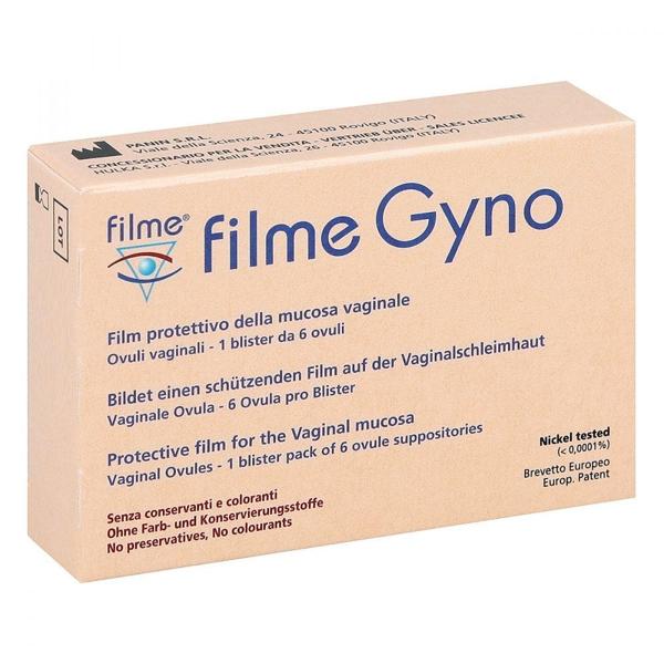 Filme Gyno 6 Ovuli Lubrificanti Mucosa Vaginale