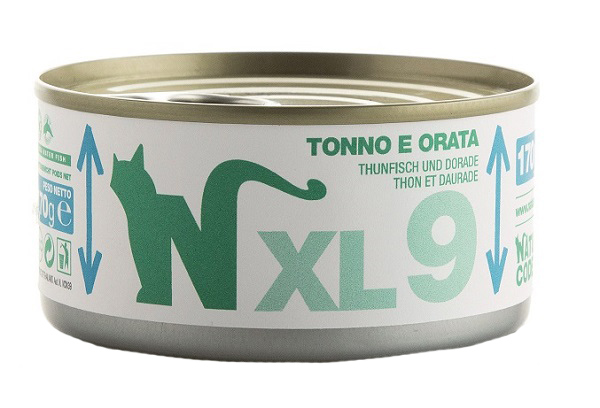 Natural code xl9 tonno e orata