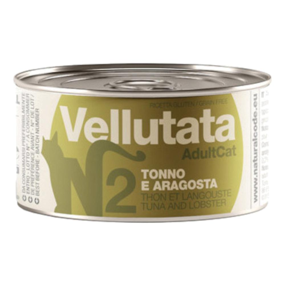 NATURAL CODE GATTO VELLUTATA N2 TONNO ARAGOSTA 85GR (lattina) — confronto prezzi