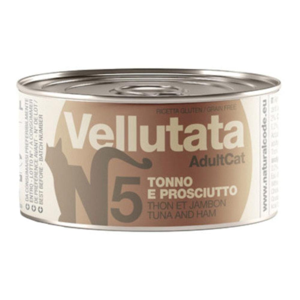 Natural Code Gatto Lattina (V5) Vellutata Tonno &amp; Prosciutto 85 Gr