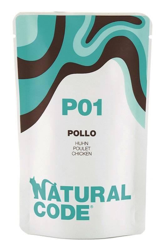 Natural Code Gatto Busta (P01) Adulto Pollo 70 Gr