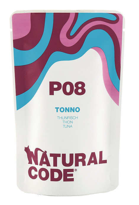 Natural Code Gatto Busta (P08) Adulto Tonno 70 Gr