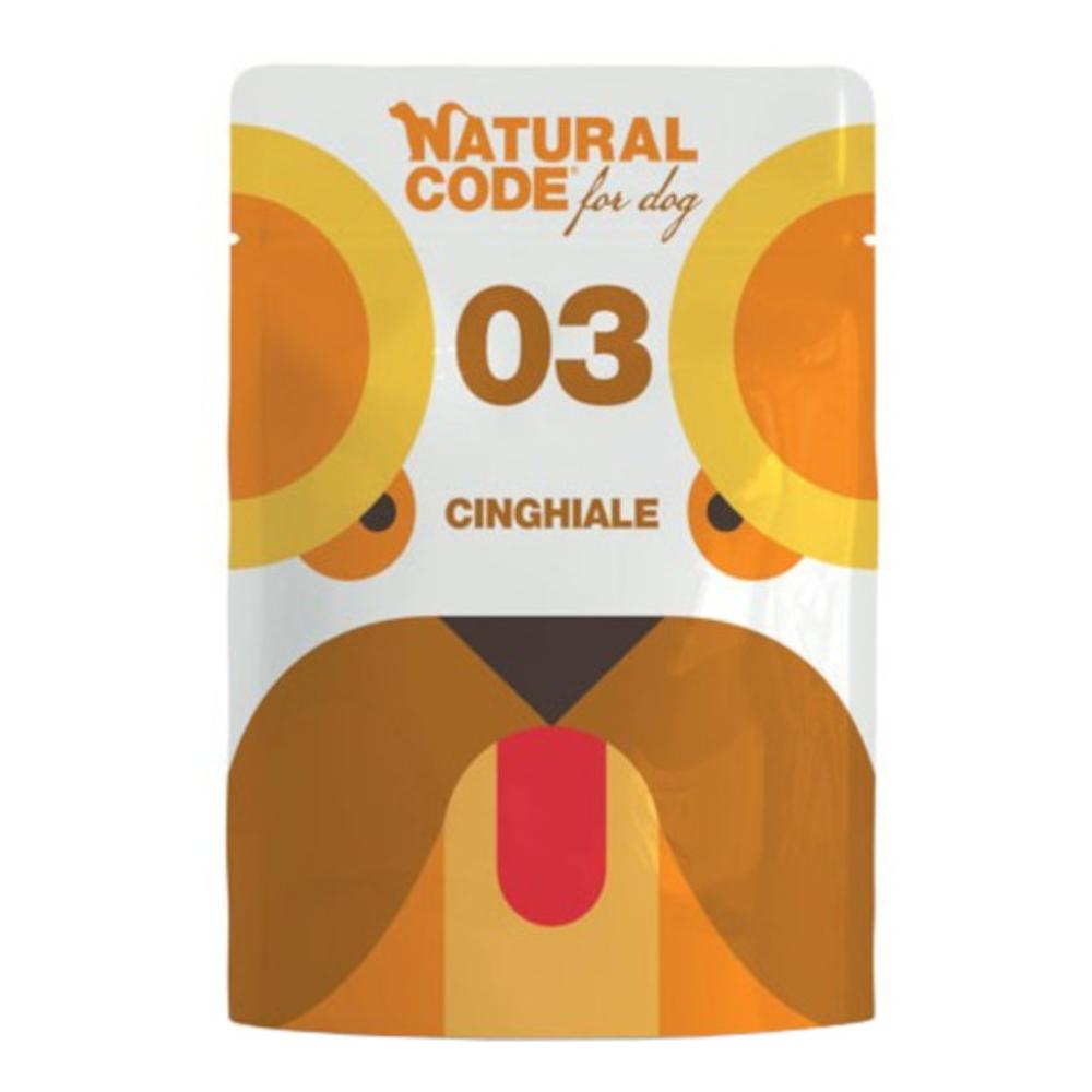 NATURAL CODE CANE 03 CINGHIALE 100GR (bustina) — confronto prezzi