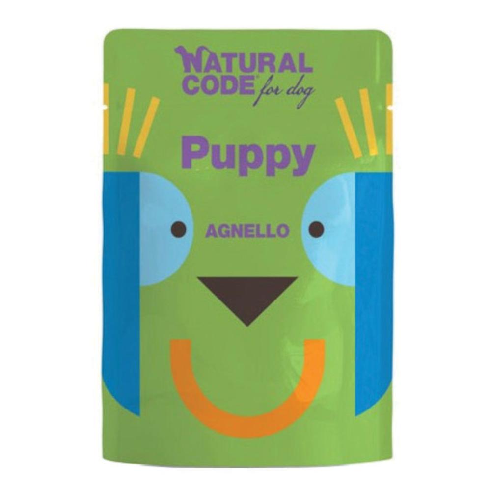 NATURAL CODE CANE PUPPY AGNELLO 100GR (bustina) — confronto prezzi