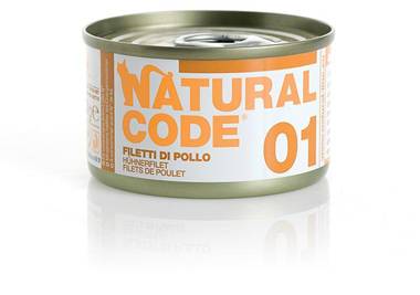 NATURAL CODE GATTO 01 POLLO 85GR (lattina) — confronto prezzi