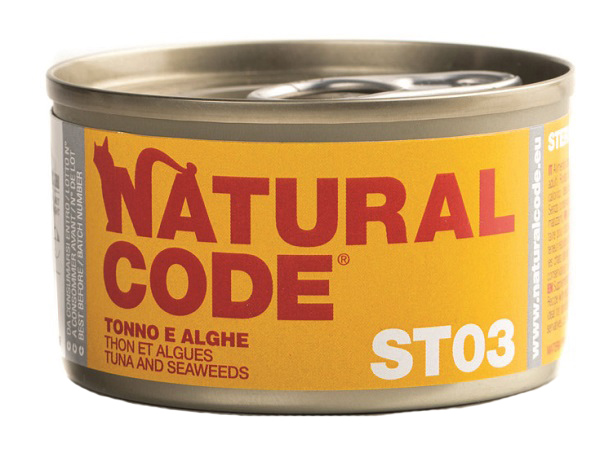 Natural Code Gatto Lattina (St03) Adulto Sterilizzato Tonno & Alghe 85 Gr — confronto prezzi
