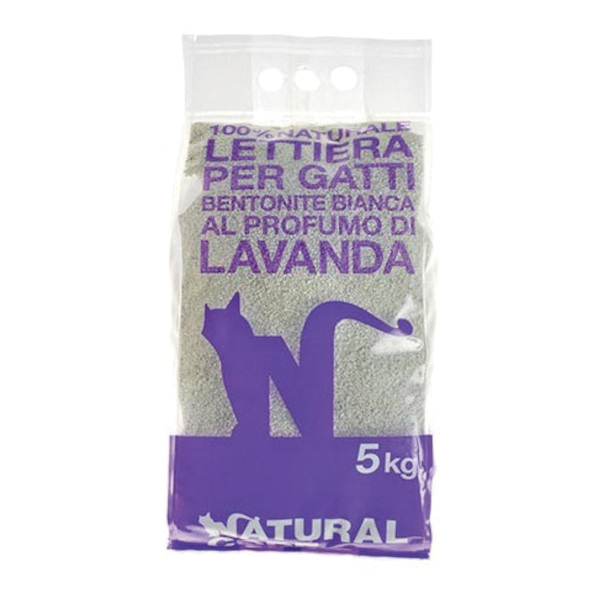 Natural code lettiera bentonite agglomerante lavanda 5 l lettiera sacchetto 5 l — confronto prezzi