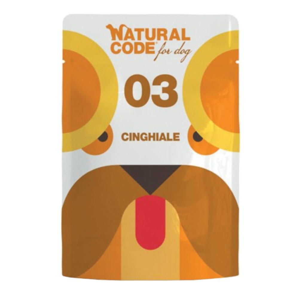 NATURAL CODE CANE 03 CINGHIALE 300GR (bustina) — confronto prezzi