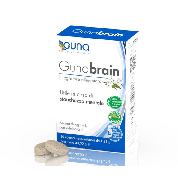 Guna Brain Integratore Per La Concentrazione 30 Compresse
