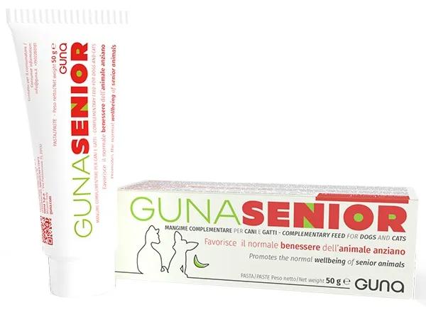 Guna Gunasenior Mangime a Supporto di Cani e Gatti Anziani 50 g