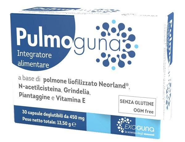 Pulmoguna Integratore Per Il Sistema Respiratorio 30 Compresse