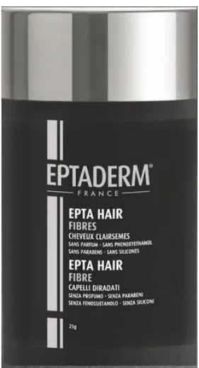 Epta hair fibre dark grey - grigio scuro 25 g