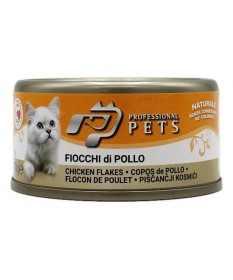 Pet Professional Gatto Adulto Fiocchi Di Pollo Lattina 70 Gr — confronto prezzi