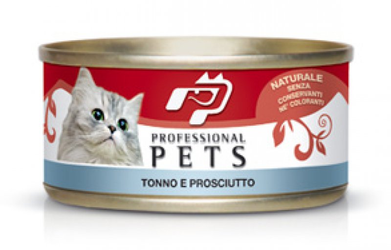 Pet Professional Gatto Adulto Tonno & Prosciutto Lattina 70 Gr — confronto prezzi