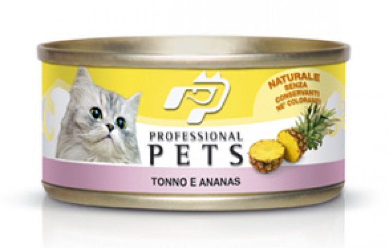 Pet Professional Gatto Adulto Tonno &amp; Ananas Lattina 70 Gr — confronto prezzi