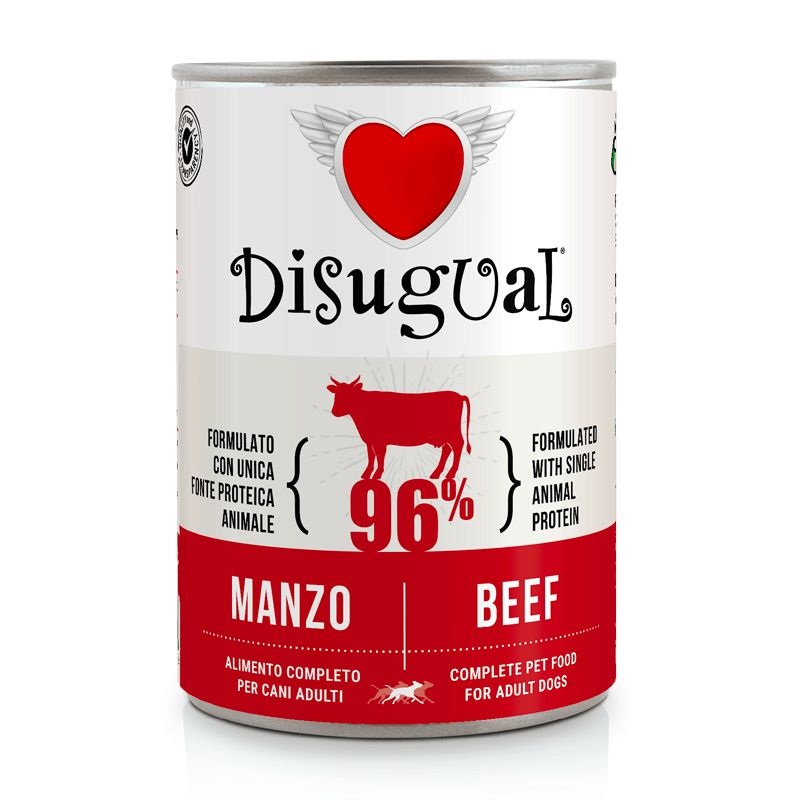 Disugual Cane Adulto Monoproteico Manzo Lattina 400 Gr — confronto prezzi