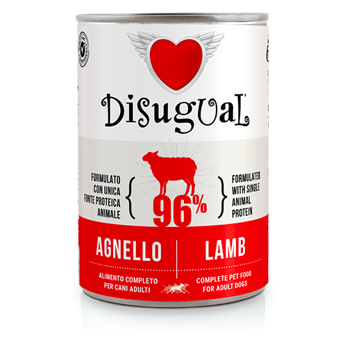 Disugual Cane Adulto Monoproteico Agnello Lattina 400 Gr — confronto prezzi