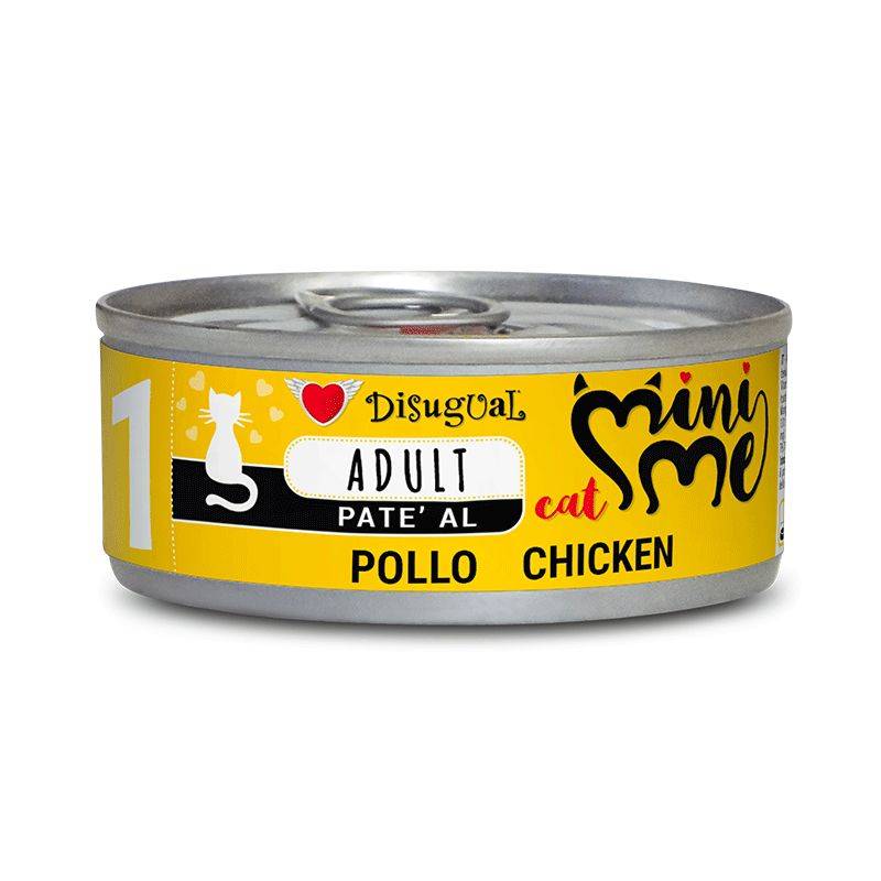 Disugual Gatto Minime (1) Adulto Pollo Lattina 85 Gr — confronto prezzi