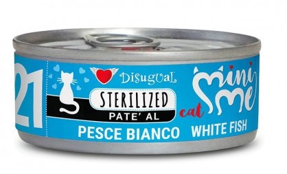 Disugual Gatto Minime (21) Adulto Sterilizzato Pesce Bianco Lattina 85 Gr — confronto prezzi