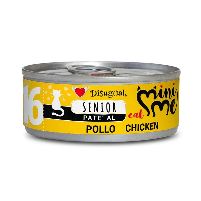 Disugual Gatto Minime (16) Senior Pollo Lattina 85 Gr — confronto prezzi