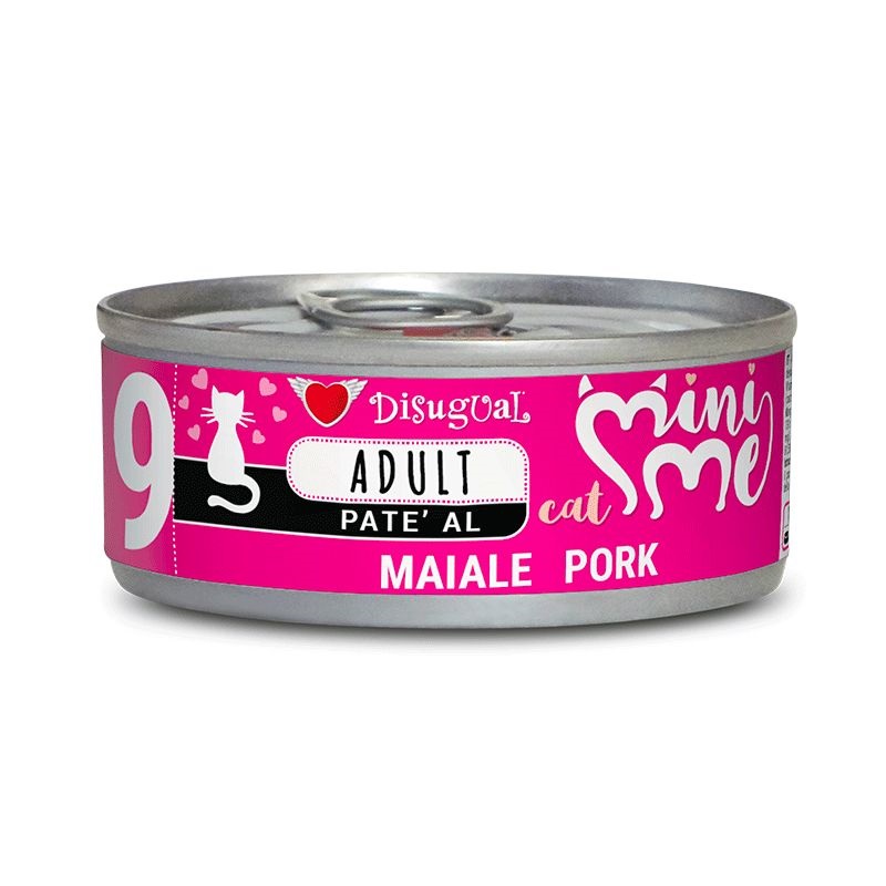 Disugual Gatto Minime (9) Adulto Maiale Lattina 85 Gr — confronto prezzi