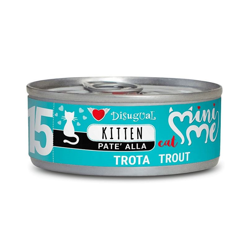 Disugual Gatto Minime (15) Kitten Trota Lattina 85 Gr — confronto prezzi