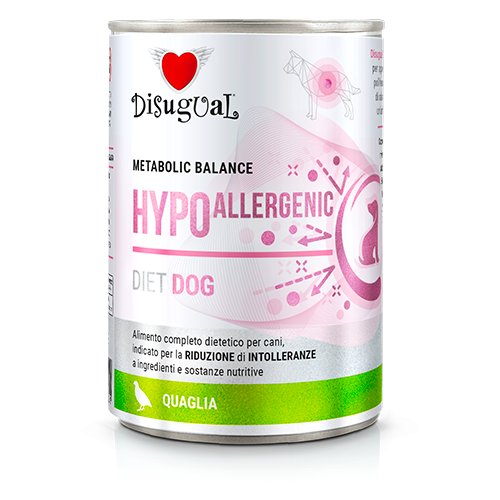 Disugual Cane Diet Hypoallergenic Quaglia 400 Gr — confronto prezzi
