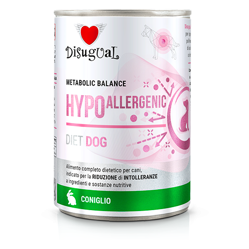 Disugual Cane Diet Hypoallergenic Coniglio 400 Gr — confronto prezzi