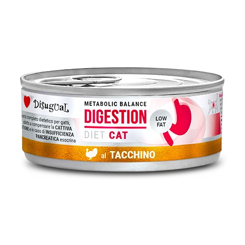 Disugual Gatto Diet Digestion Low Fat Tacchino 85 Gr — confronto prezzi