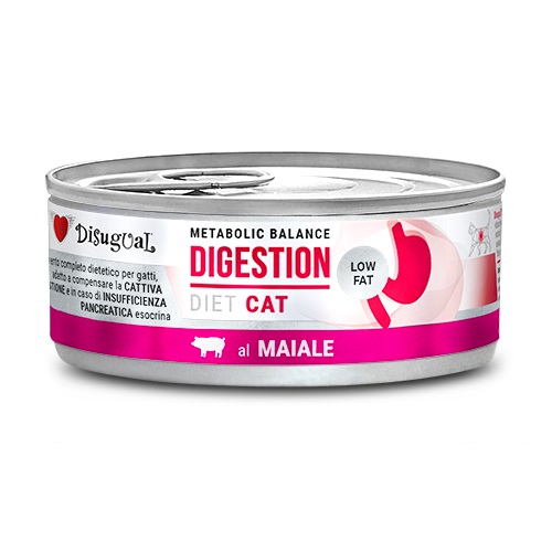Disugual Gatto Diet Digestion Low Fat Maiale 85 Gr — confronto prezzi