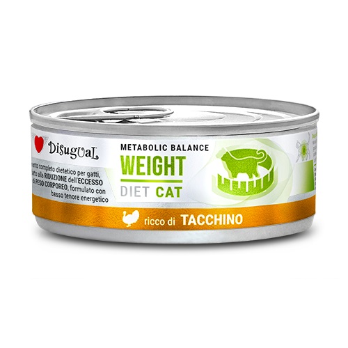 Disugual Gatto Diet Weight Tacchino 85 Gr — confronto prezzi