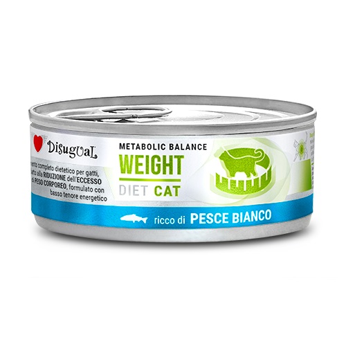 Disugual Gatto Diet Weight Pesce Bianco 85 Gr — confronto prezzi